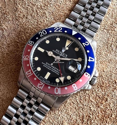 rolex gmt 1675 hands for sale|Rolex gmt 1675 bezel.